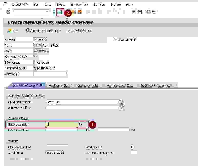 how-to-create-display-change-bom-in-sap-sd