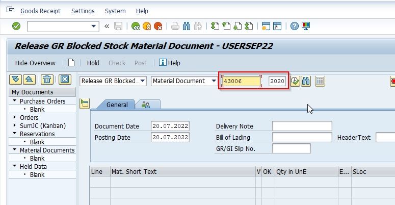 Purchase order and Date