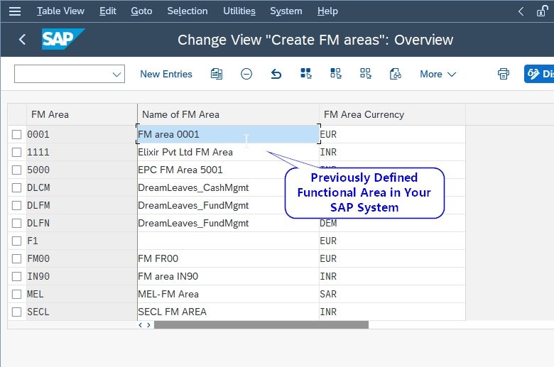 How To Define Financial Management Area In SAP 