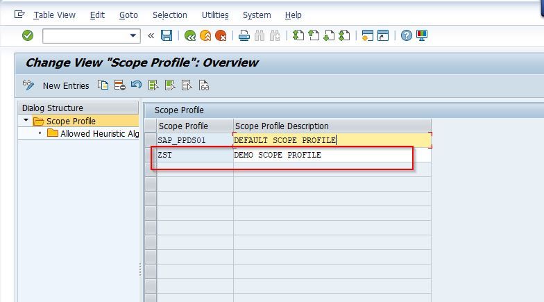 New Scope Profiles