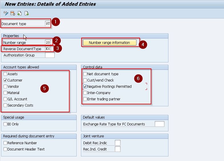 Details of New Document types