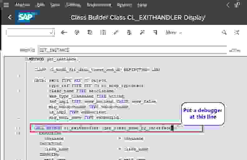 how-to-find-badi-for-standard-transaction-code