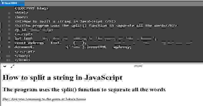 how-to-split-a-string-in-javascript