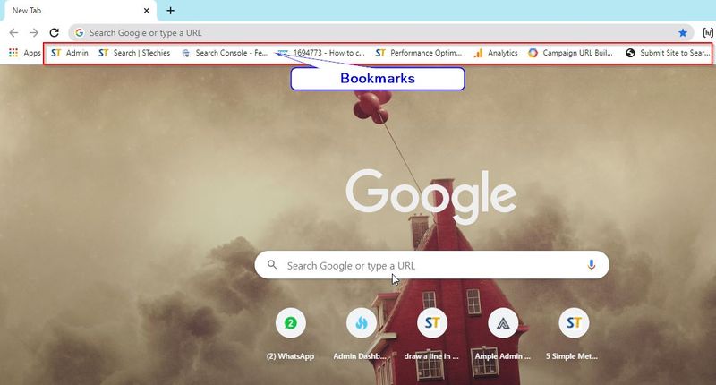 Deleting Bookmark in Chrome