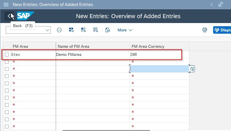 FM AREA Details