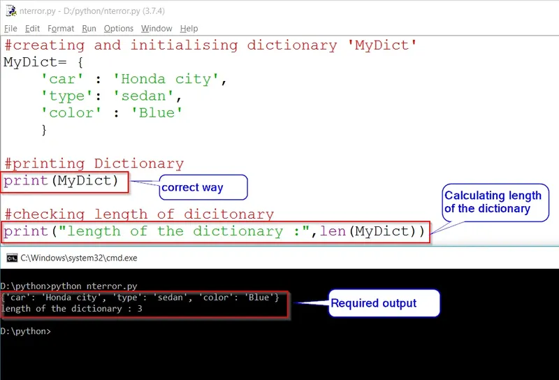 TypeError: ‘dict’ object is not callable.