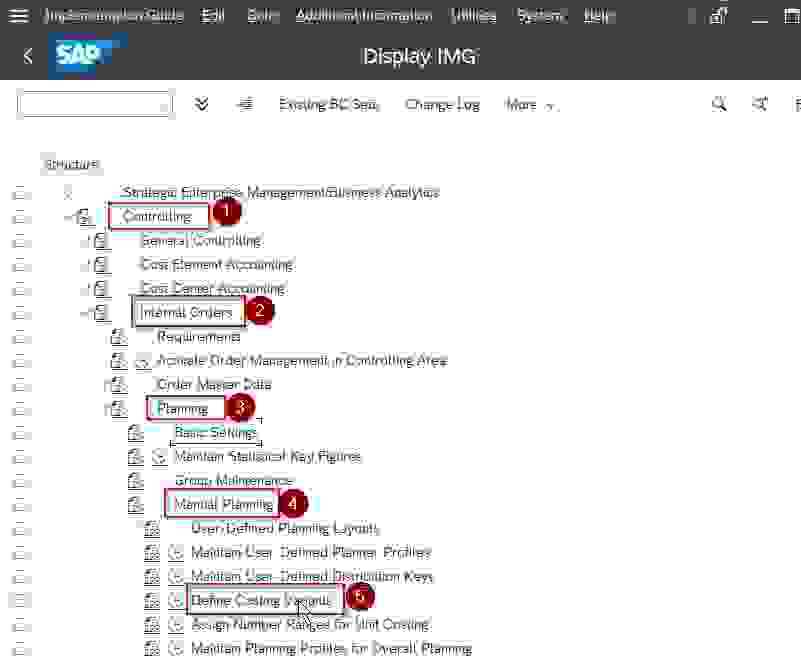 sap costing variant assignment