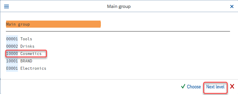 Configure Product Hierarchy in SAP Material Master