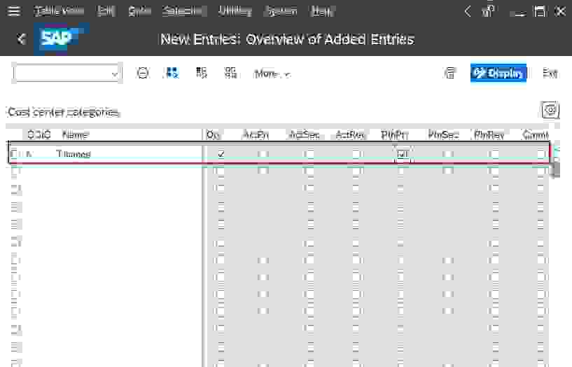 How to Define Cost Center Categories?