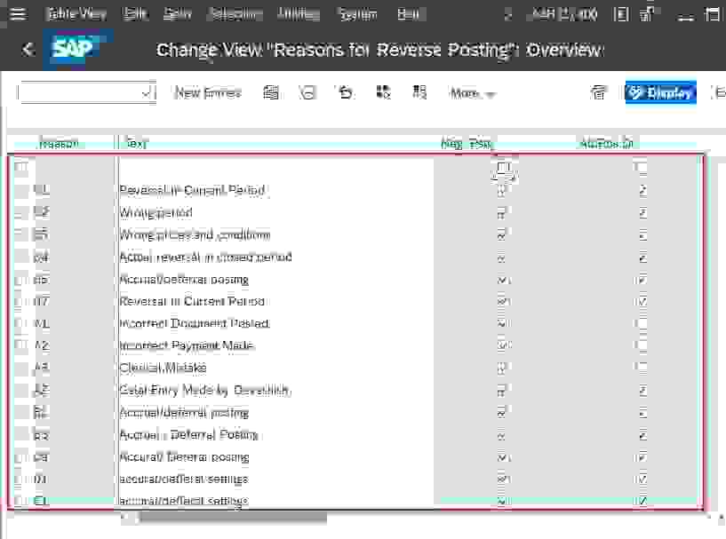 how-to-create-reason-for-reversal-in-sap