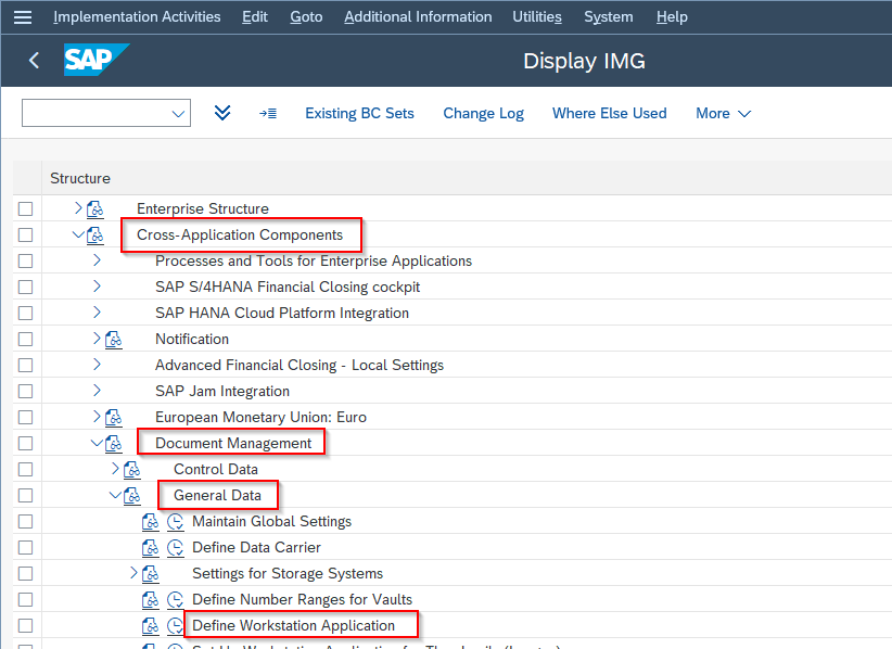 SAP DMS - Document Management System