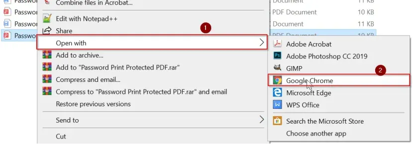 Open Protected PDF in Google Chrome PDF Viewer Extension