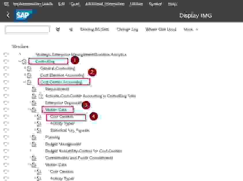How to Create Cost Center in SAP