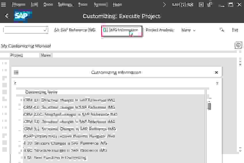 SPRO Meaning and Use in SAP