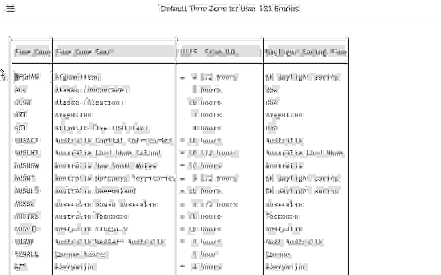 how-to-change-timezone-in-sap