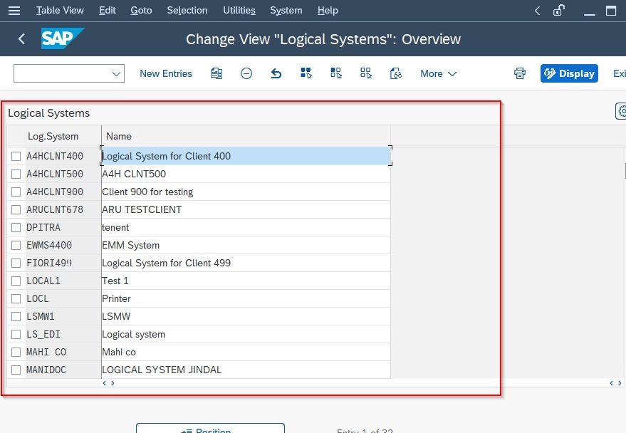 Previously Defined Logical system