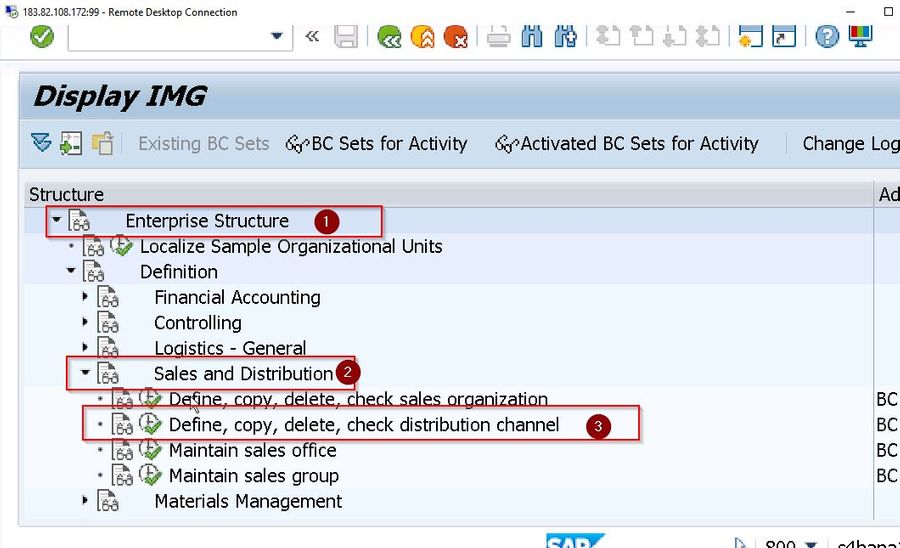 Sap Sales Distribution