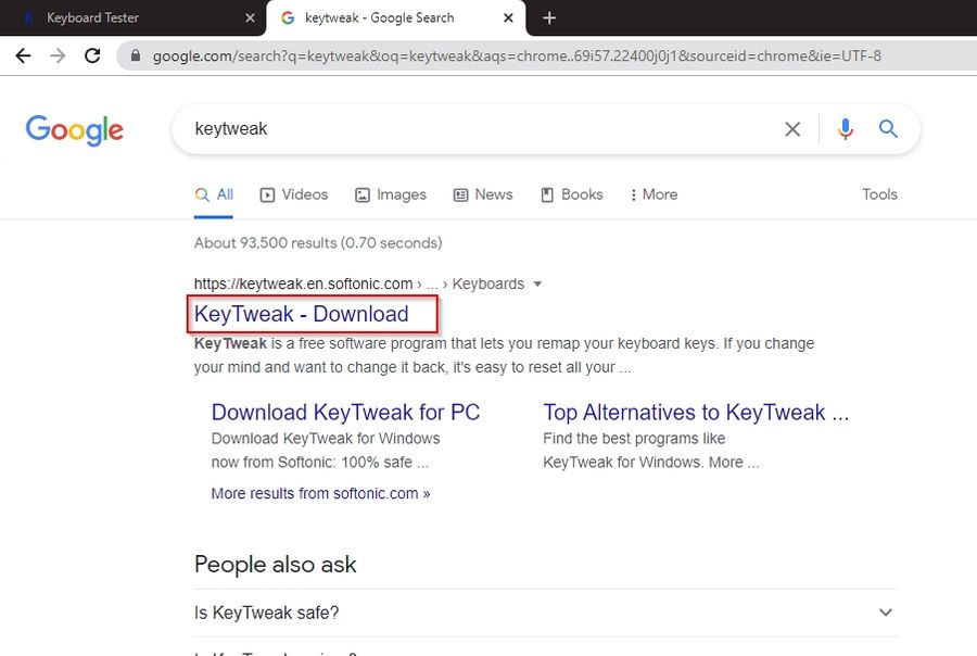 Keytweak