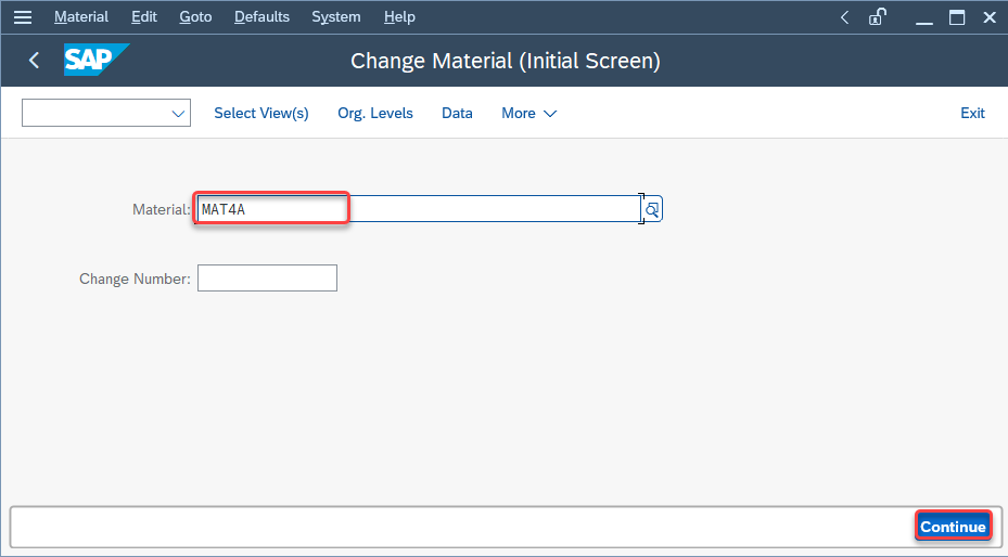 Configure Product Hierarchy in SAP Material Master