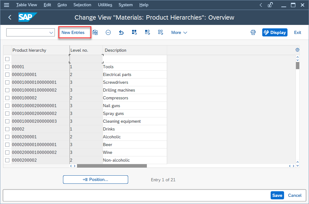 configure-product-hierarchy-in-sap-material-master