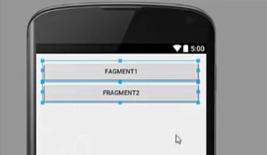 Android Fragments Example Create and Use