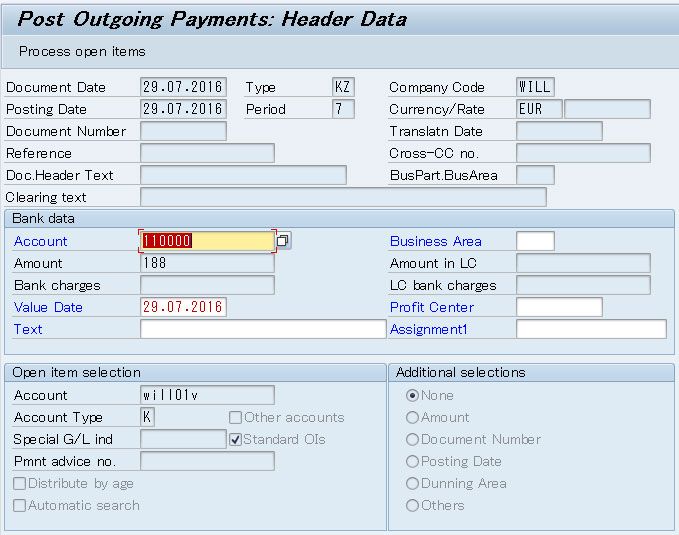 Error F5536: Tax-relevant accounts not defined in this area