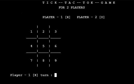 Objective Of Tic Tac Toe Game In C